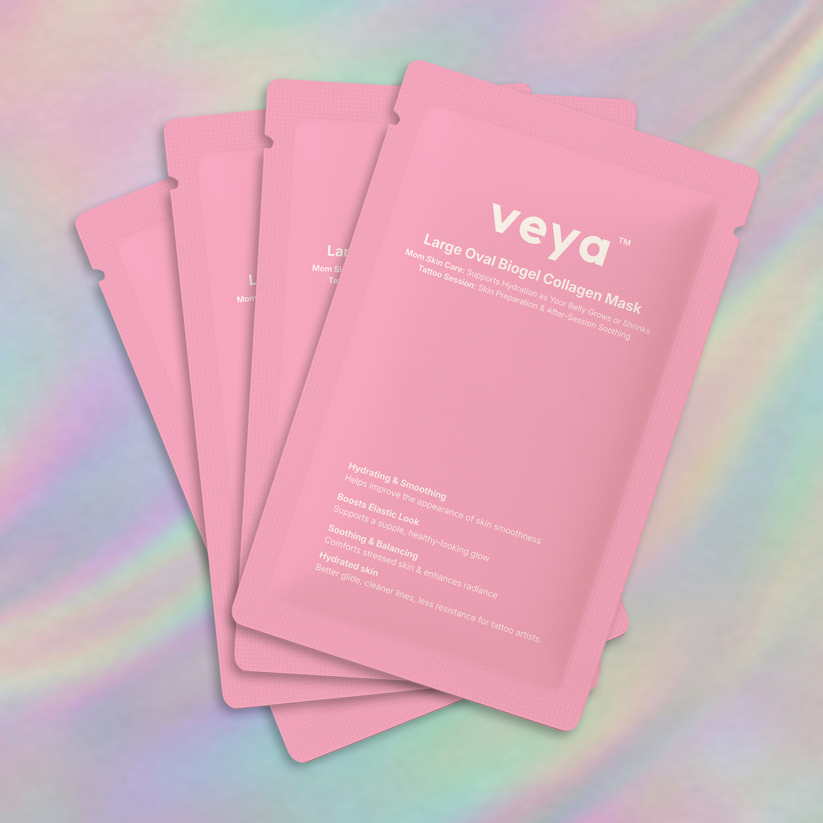 VEYA Biogel Collagen Belly Mask individually wrapped pouch