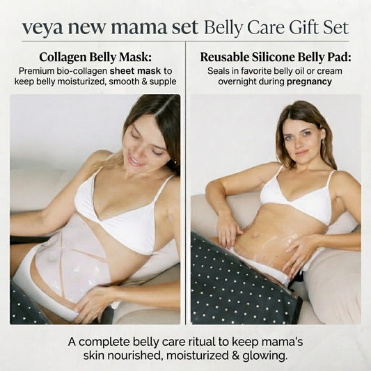 VEYA New Mama Set, belly care gift set for pregnancy and postpartum